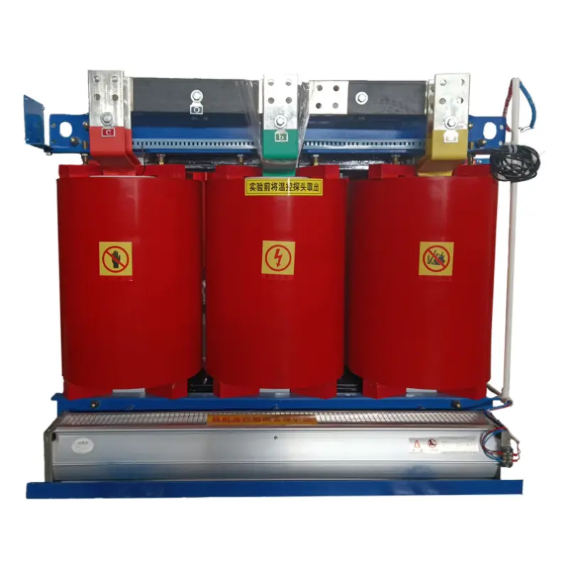 500kva Cast Resin Kehilangan Rendah Frekuensi Tinggi Jenis Kering Transformer